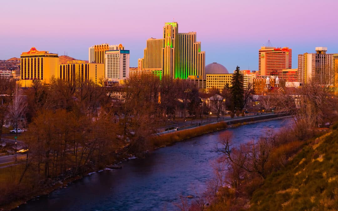 Reno at sunset